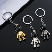 space robot keychain couple pendant car keychain girl keychain chain for keys anime chains carabiner keychains backpacks silver