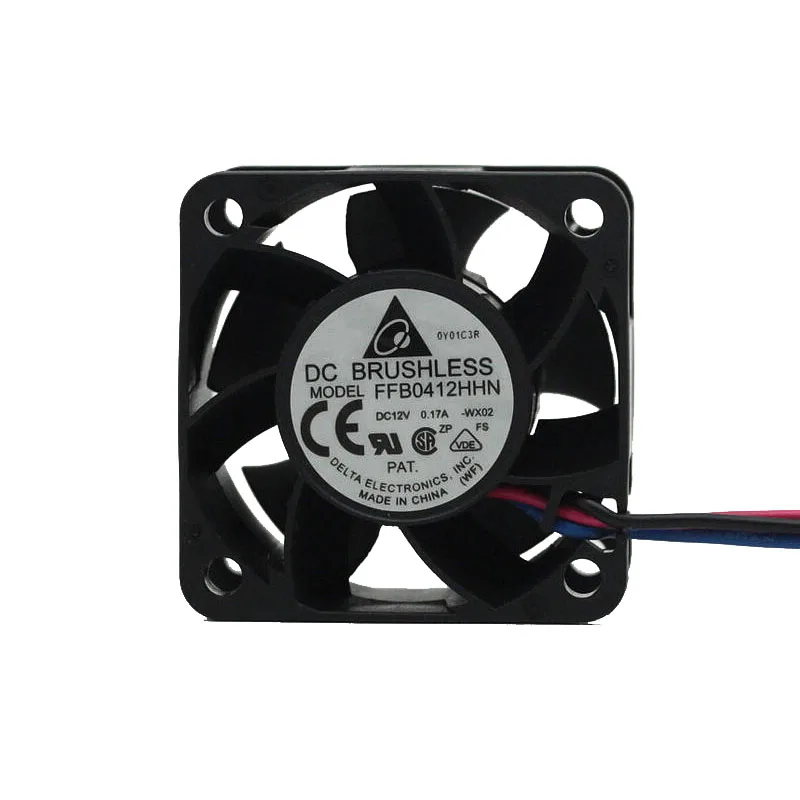 

Delta original FFB0412HHN 4028 4cm12V 0.17A1U server cooling fan is not wrapped 40x40x28mm cooler