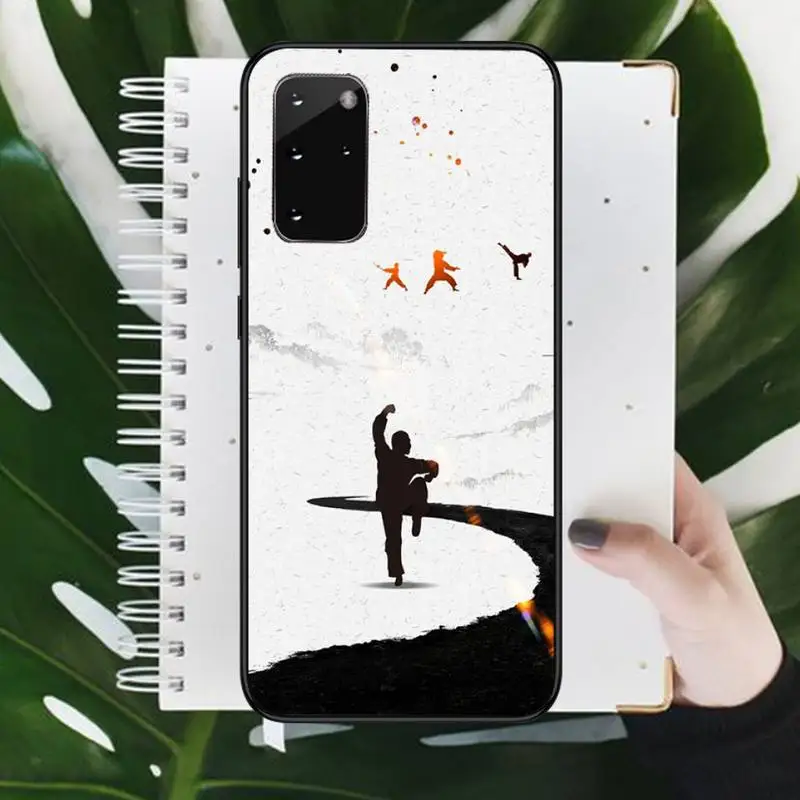 

Kungfu Taekwondo art pattern Phone Cases For Samsung galaxy S 9 10 20 A 10 21 30 31 40 50 51 71 s note 20 j 4 2018 plus