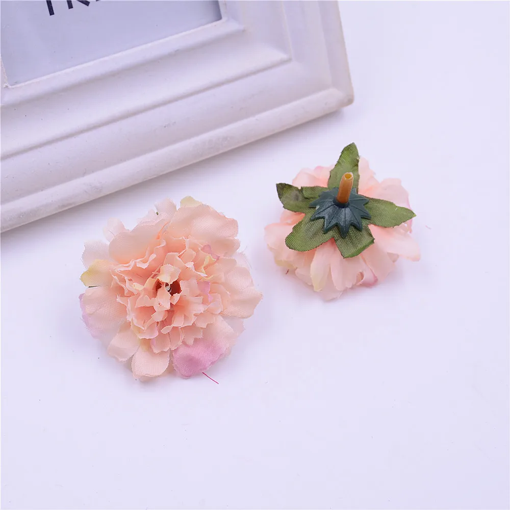 

Искусственные цветы шелк пион, гвоздика, роза 10 шт.