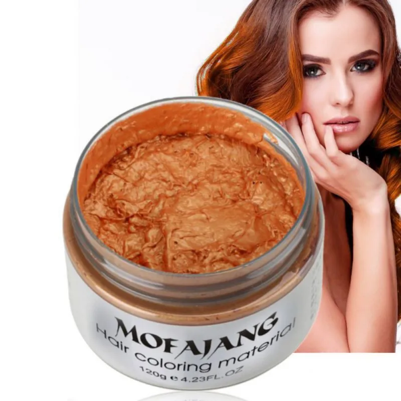 

Plants Component Hair Clay Disposable Hair Dye Mud Cream Hair Coloring Material Styling One-Time Hair Wax Easy To Wash
