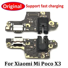 30PCS For Xiaomi Poco X3 NFC Pro USB Charging Port Charger Dock Connector Flex Cable Board Replacement Parts