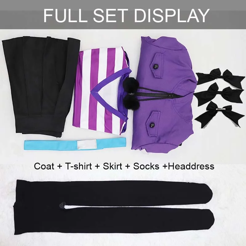 Костюм аниме Fate Apocrypha Astolfo для косплея костюм с розовыми париками фиолетовая