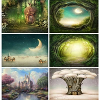 vinyl custom dream forest castle fairy tale children photography backdrops cartoons photo background studio props 21405fmx 02
