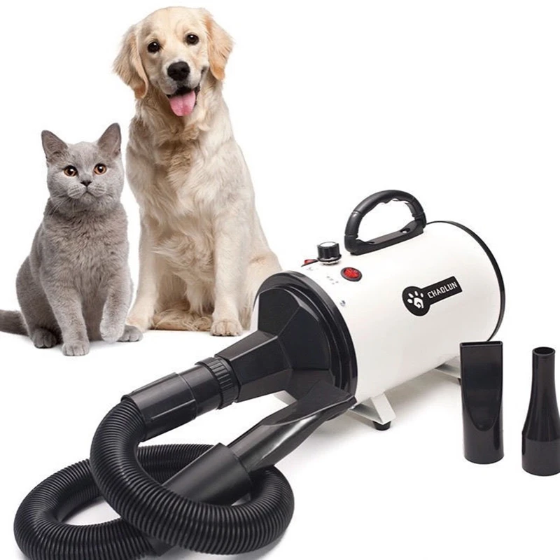 

New Professional Dog Dryer Adjustable Speed Dog Pet Hair Dryer Pet Dog Grooming Blower EU Plug 220V