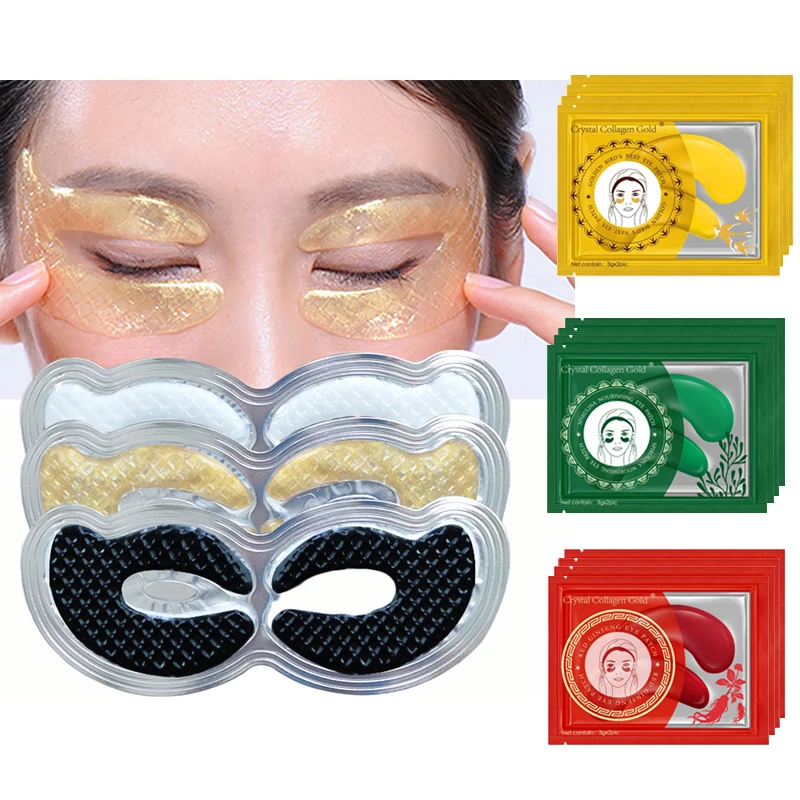 

Crystal Collagen Eye Mask Eye Patches for Eye Care Fine Lines Dark Circles Remove Puffy Anti-Aging Wrinkle Face Mask Skin Care
