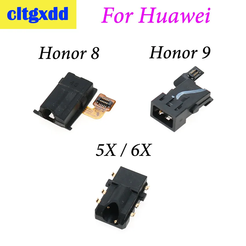 Аудиоразъем cltgxdd для наушников гибкий кабель Huawei Honor 8 9 5X 6X аудиоразъем