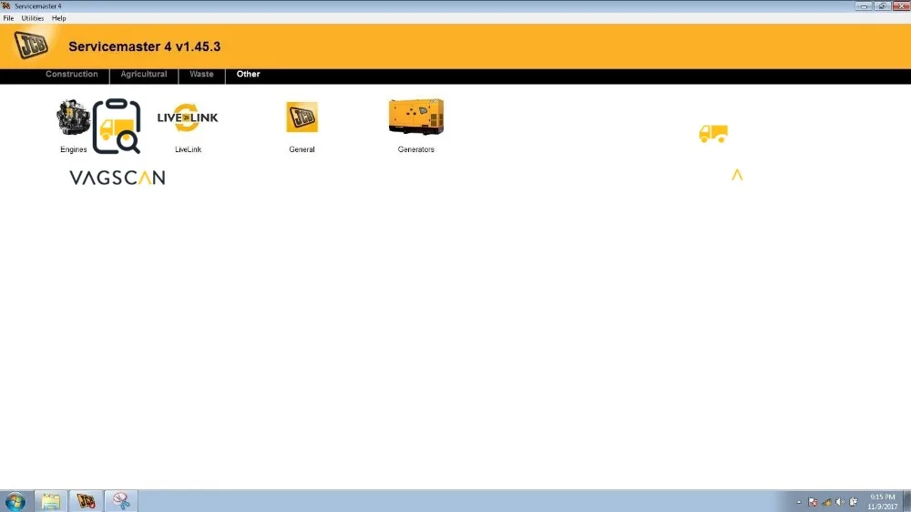 Конструкция ServiceMaster 4 V1.45.3 + лицензионный ключ для экскаваторного оборудования JCB |