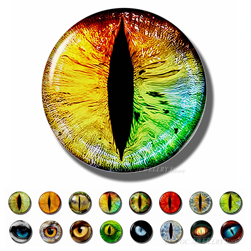 Модная бижутерия глаза Дракона 25 мм 1 шт.|Ювелирная фурнитура и компоненты| |