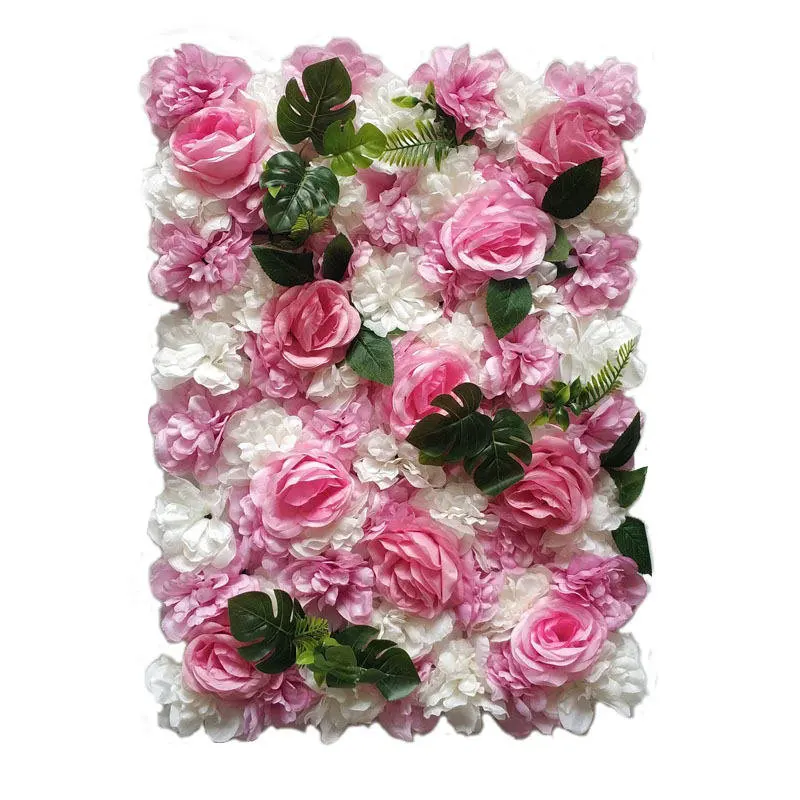 Artificial Flower Wall Panels 16 x 24 inch Mat Silk Rose for Backdrop Home Wedding Decoration | Дом и сад