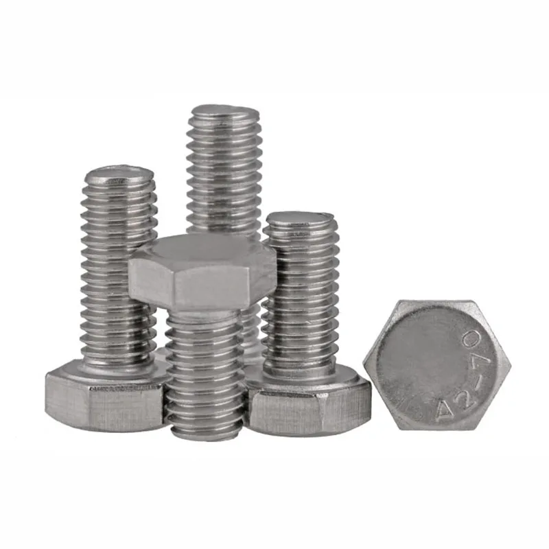 

HOONGKAI M3 M4 M5 M6 304 Stainless Steel External Hexagon Screw /DIN933 Full Tooth External Hexagon Bolt/Screw