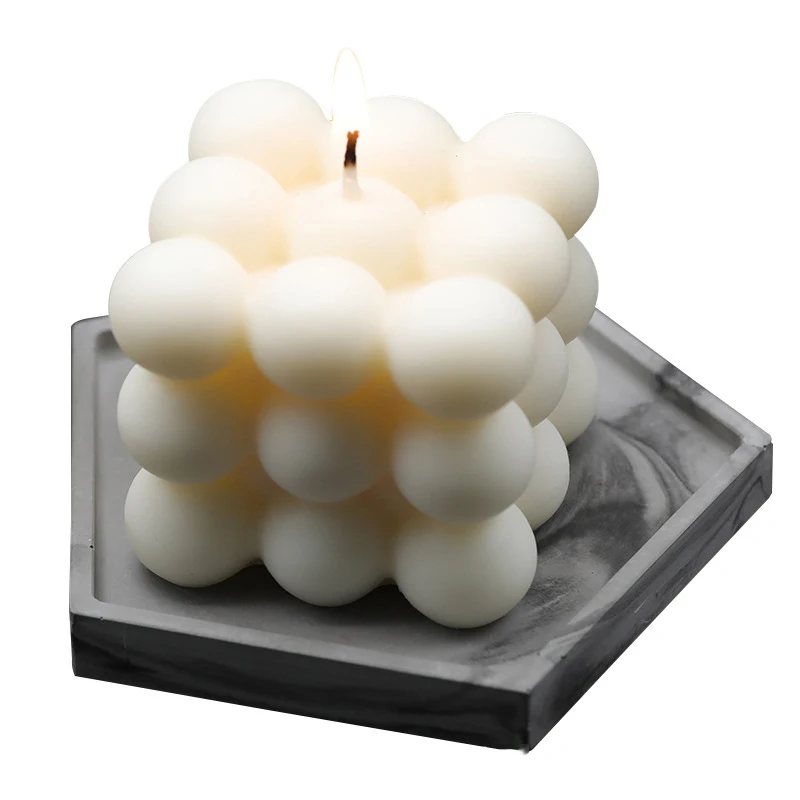 

New Diy Candles Mould Soy Mold Aromatherapy Plaster Candle 3d Silicone Mold Handmade Soy Aroma Wax Soap Candles Mould