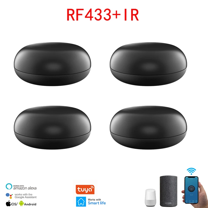 

Пульт дистанционного управления Mini Tuya, универсальный инфракрасный пульт дистанционного управления для ТВ, кондиционеров, Wi-Fi, для умного до...