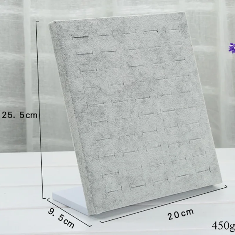 

Fashion 50PCS Ring Display Earring Holder for Shop Home Storage Rack Shelf Jewellery Organizer Case Jewelry Packaging Wholesale