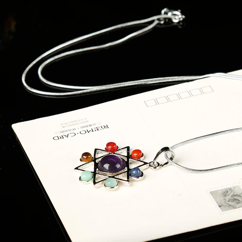 1 шт. Стильная красочная Настоящая Натуральная подвеска ювелирные изделия