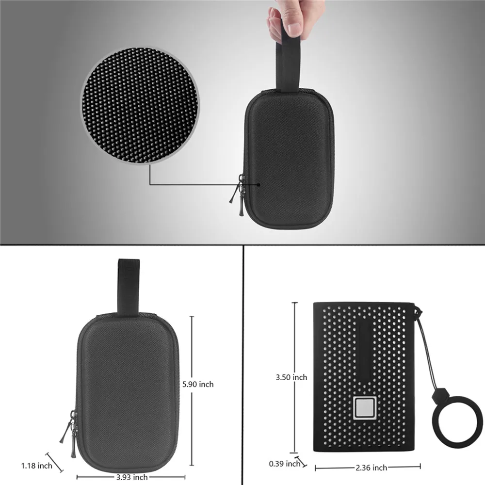 Чехол для переноски из ЭВА с силиконовым покрытием Samsung T7 Touch портативный внешний