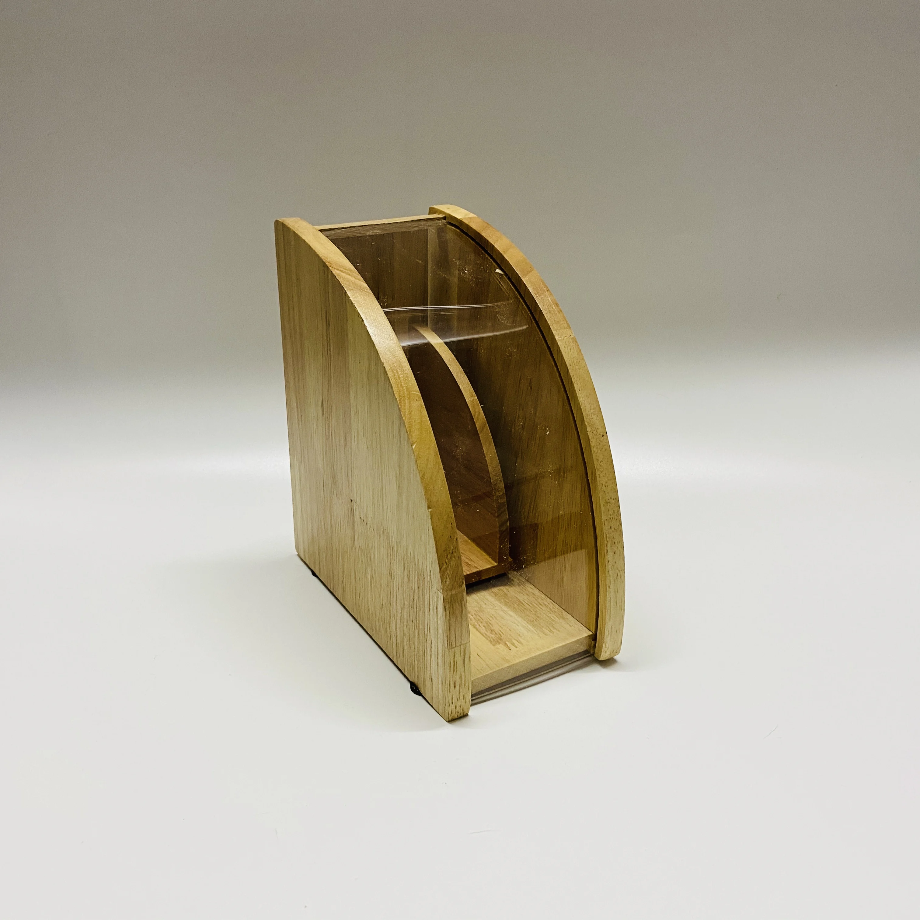 Деревянный кофейник бариста ручной работы контейнер для фильтров от пыли