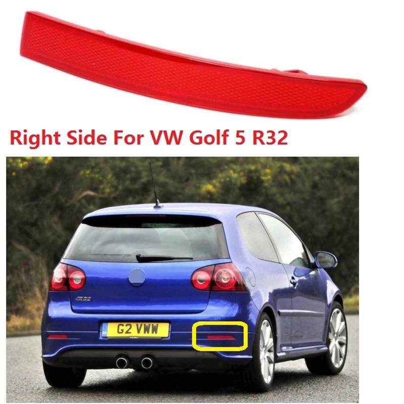 Для VW Golf V 5 MK5 R32 2005 2006 2007 2008 2009 автомобильный Стайлинг задний бампер угловой