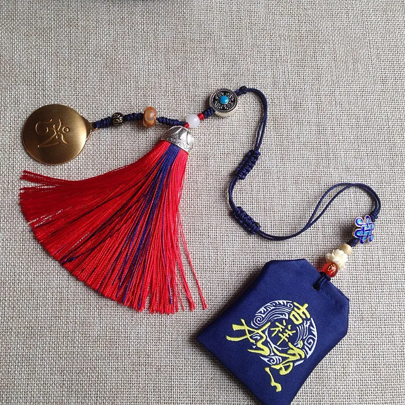 

Ten phases of freedom , Safe talisman blessing bag Scripture pendant car pendant