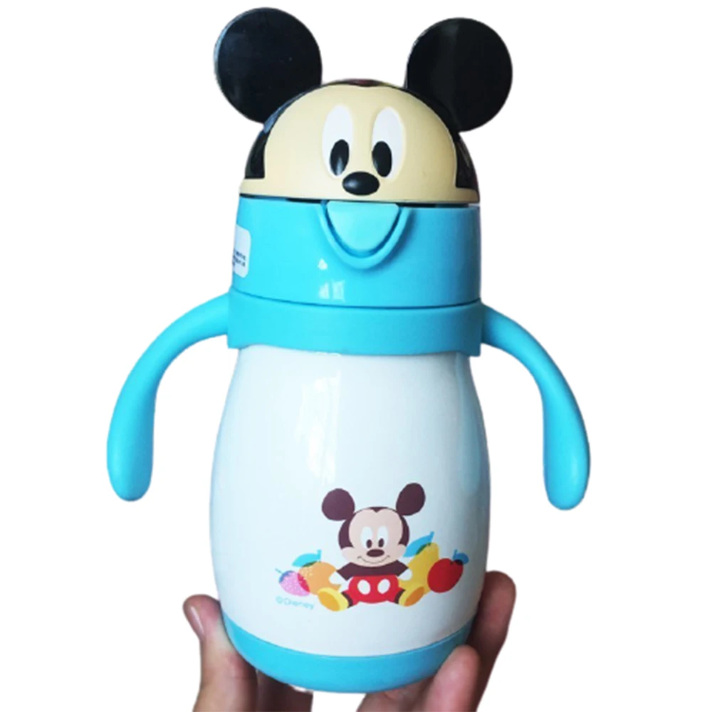Милая детская чашка для кормления Минни Микки 240 мл|Контейнер молочных смесей| |