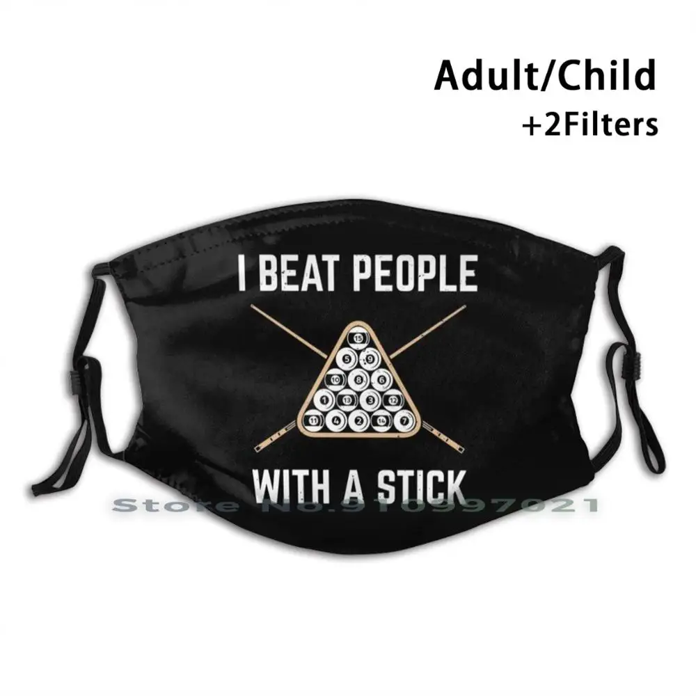 Подарочная Пылезащитная неодноразовая маска для лица Pm2.5 бильярдного бассейна