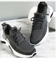 hot sale light running shoes comfortable casual mens sneaker breathable wear resistant outdoor walking men sport shoes