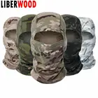 Зимняя флисовая маска LIBERWOOD, для мужчин и женщин, тактическая Балаклава, с капюшоном, для страйкбола, мотоцикла, лыж, удлинение шеи, для зимы
