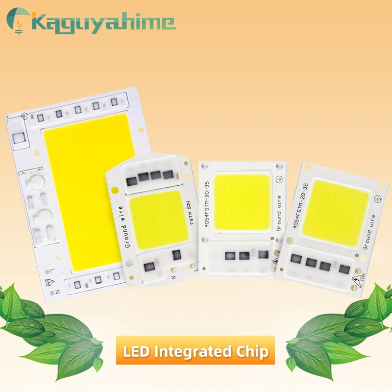 Kaguyahime AC 220 В интегрированный COB светодиодный чип лампы 50 Вт 30 Вт 20 Вт 10 Вт 5 Вт смарт IC драйвер для DIY прожектор проектор рост