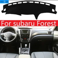 car dashboard avoid light pad instrument platform desk cover mats carpets auto accessories car styling for subaru forest