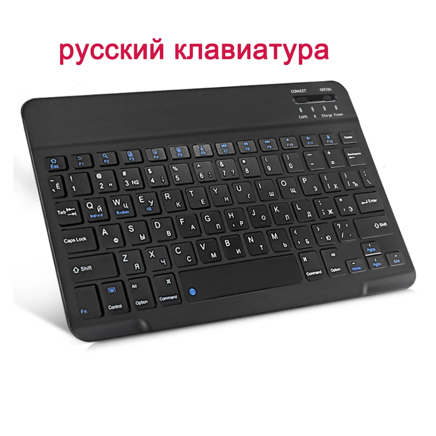 Для iPad 7th 10 2 дюймов Bluetooth клавиатура чехол с карандаш держатель для 8th Gen