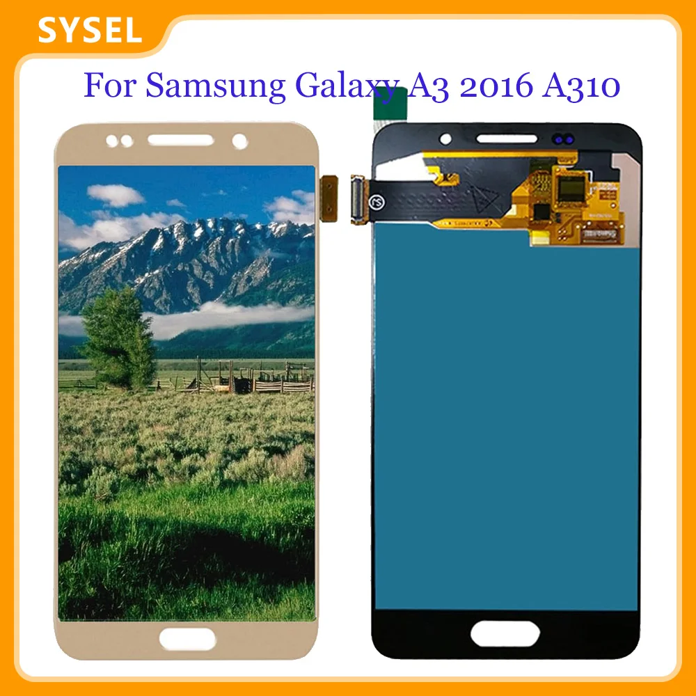 TFT для Samsung Galaxy A3 2016 A310 LCD A310F A310H A310M дисплей дигитайзер сенсорный экран в