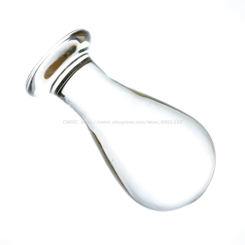 CW0230 стеклянный страпон Анальная пробка Мужская игрушка для начинающих взрослых