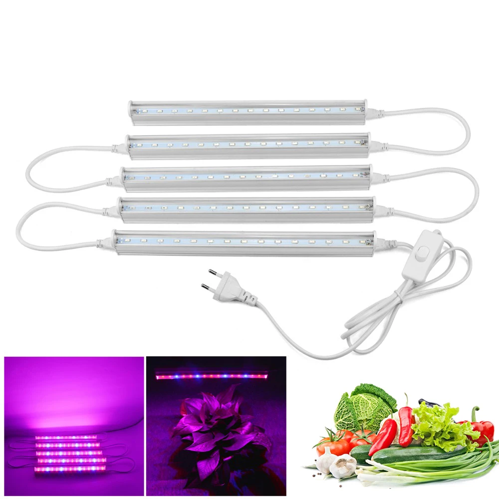 

Fitolamp Led Bar Rigid Strip LED Grow Plant Growing Light T5 Tube For Aquarium Greenhouse Hydroponic Growbox Phyto Indoor Plants