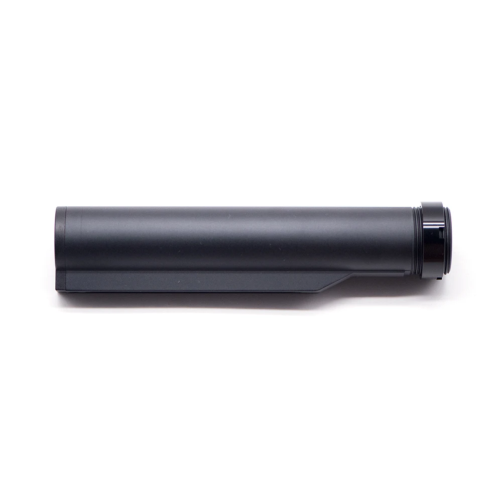 Black Tube CNC 6 позиций Mil-Spec буферная трубка страйкбольные воздушные пушки для G& P JG классические армейские VFC M4 M16 AEG винтовки Пейнтбольные аксессуары - Цвет: Black Tube