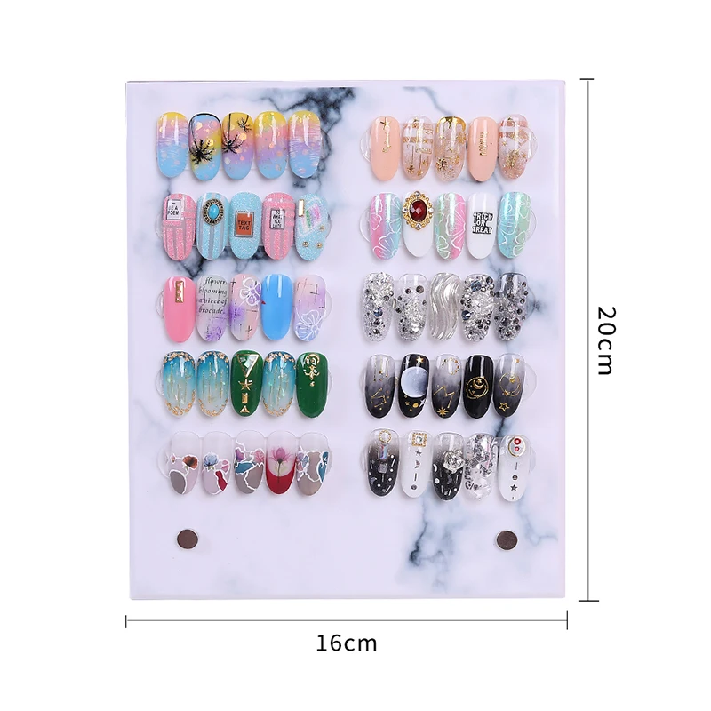 Органайзер для лака ногтей стойка держатель демонстрации инструменты коробка