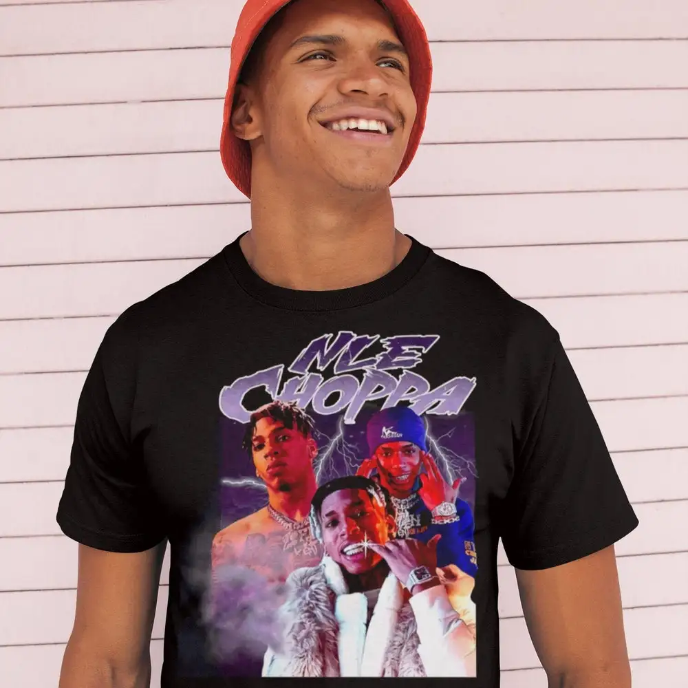 Футболка унисекс Nle в стиле хип-хоп GS026 |