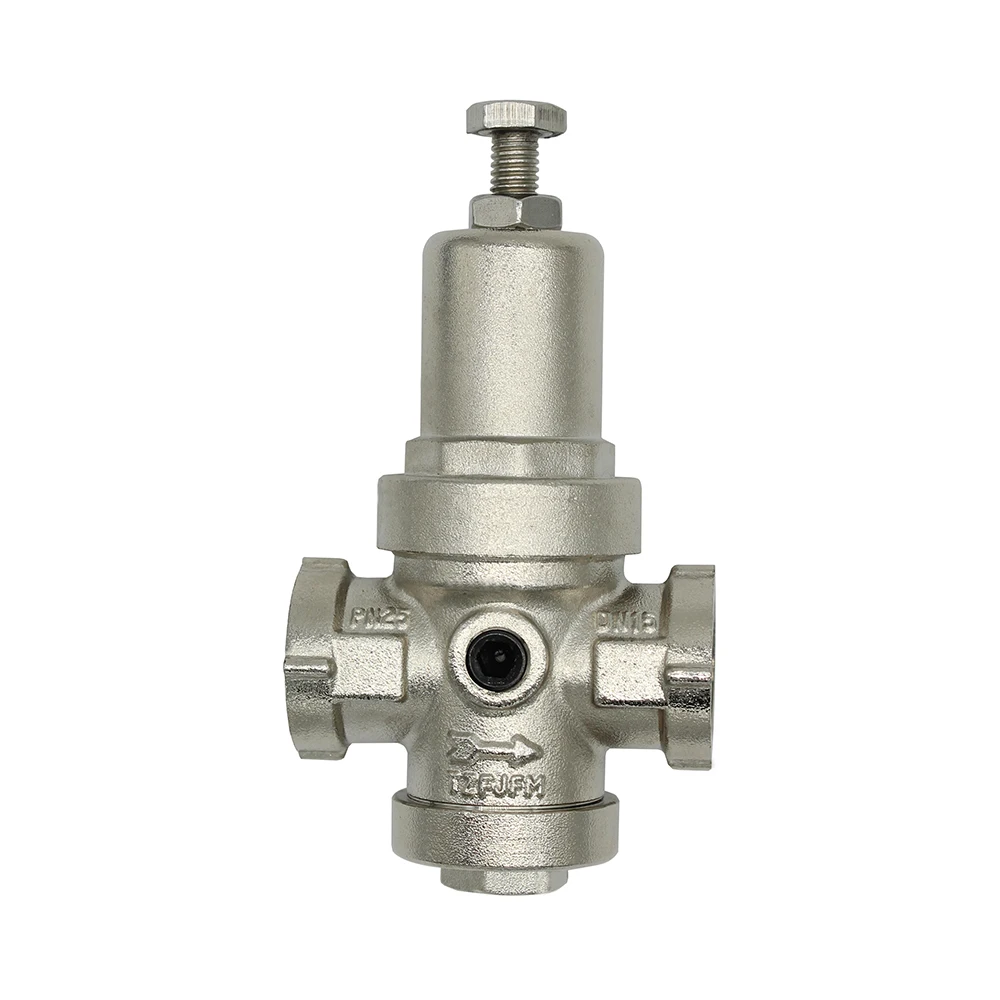 Редуктор давления воды из хромированной латуни регулятор 1/2 | Обустройство дома