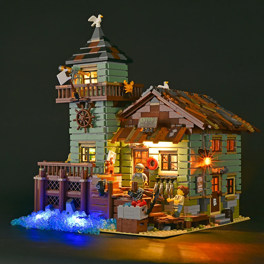 Комплект USB Light ing для рыбацкого коттеджа 21310 (светильник льник без блока)|Блочные