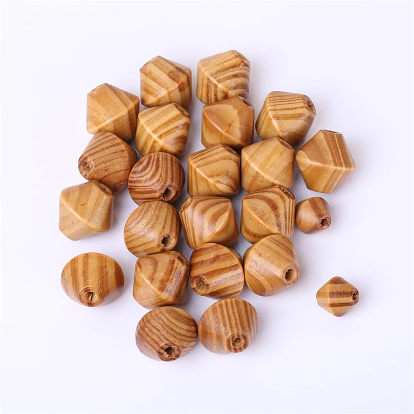 50 шт./набор деревянные бусины в форме конуса сосны | Украшения и аксессуары