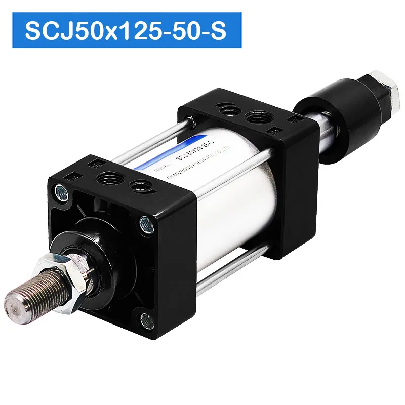 

High Quality SCJ50X125-50-S SC Pneumatic Cylinder Adjustable Stroke Cylinder SCJ50 with magnetic