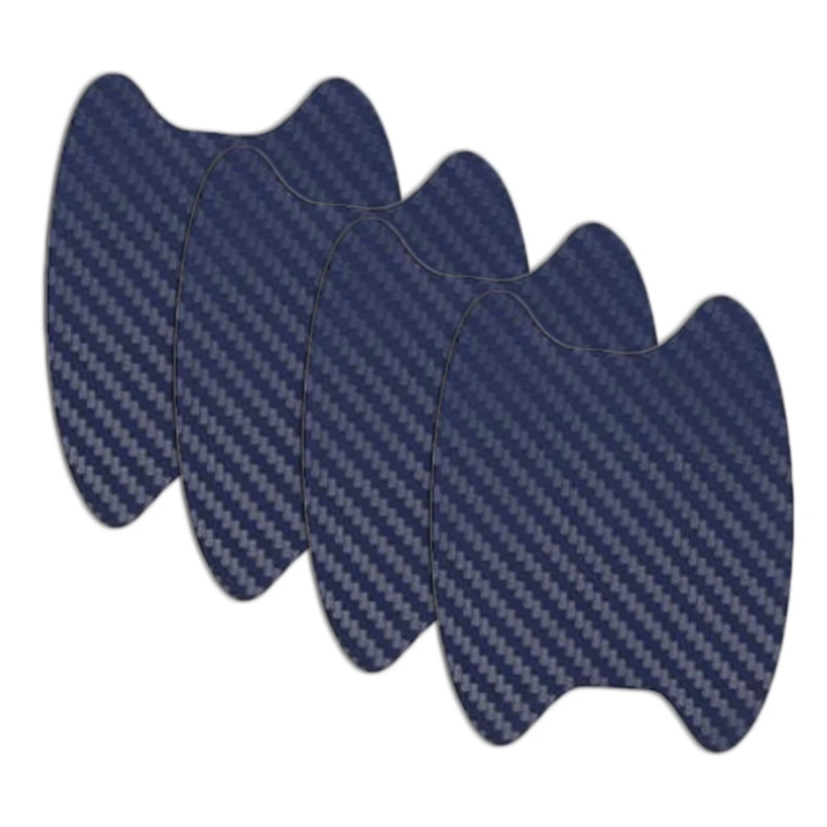 

4 шт. наклейки на дверные ручки автомобиля, пленка против царапин, универсальный протектор из углеродного волокна для Opel, Kia и Fiat, Ford, VW, Hyundai, автостайлинг