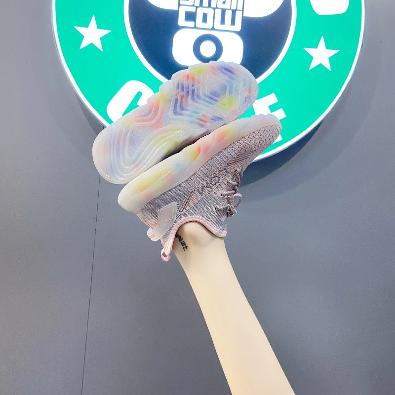 

Factory Price Brand New Breathable Running Sneakers Shoes Women Turnschuhe