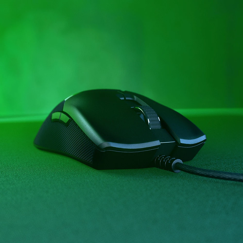 Razer Viper Проводная игровая мышь 16000 dpi RGB компьютерные мыши PAW3390 Оптический сенсор 60g Легкий кабель SpeedFlex dpi для ПК