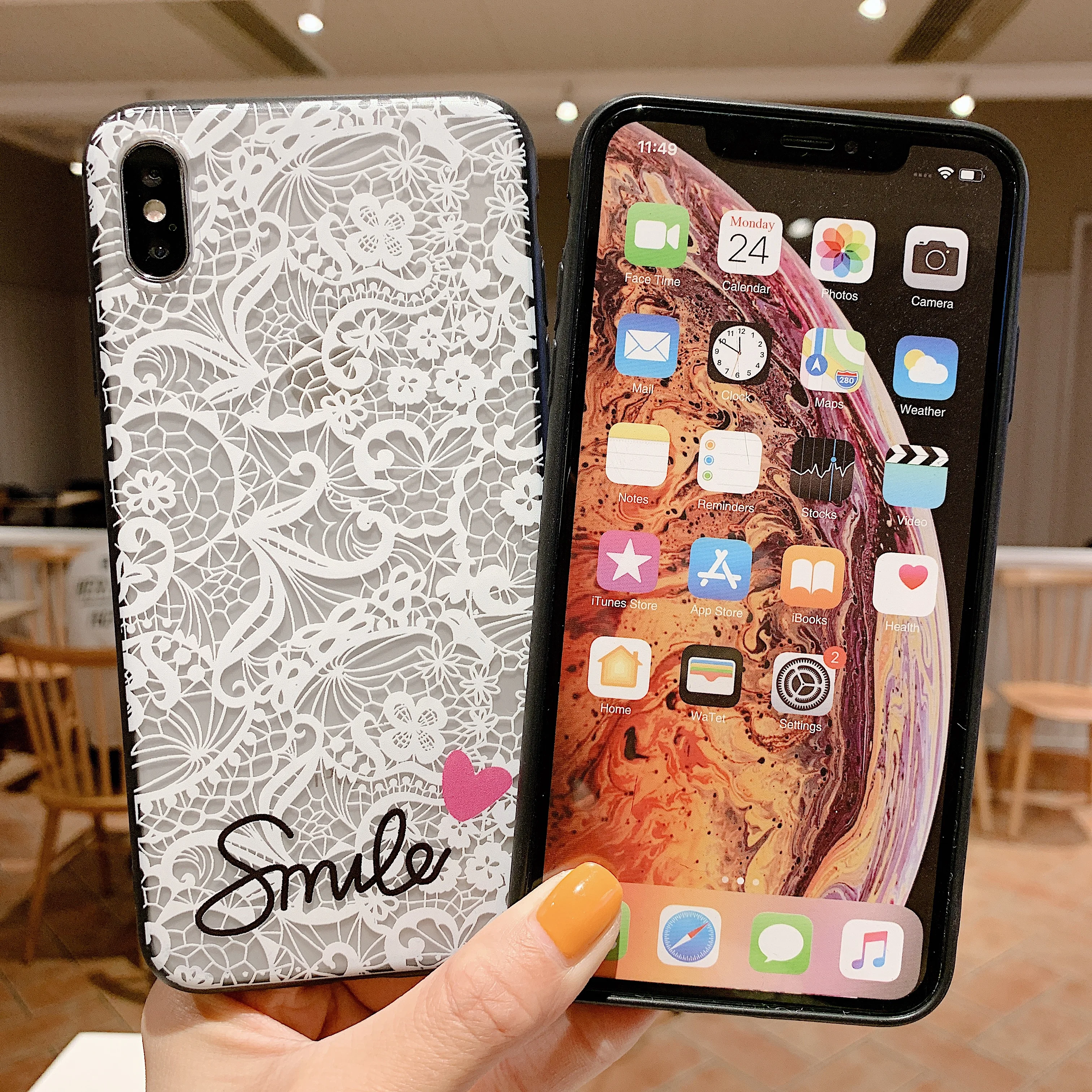 2019 Чехлы для Samsung Galaxy S9 S8 Plus J330 J530 J730 A320 A520 A720 лидер продаж модный кружевной чехол с