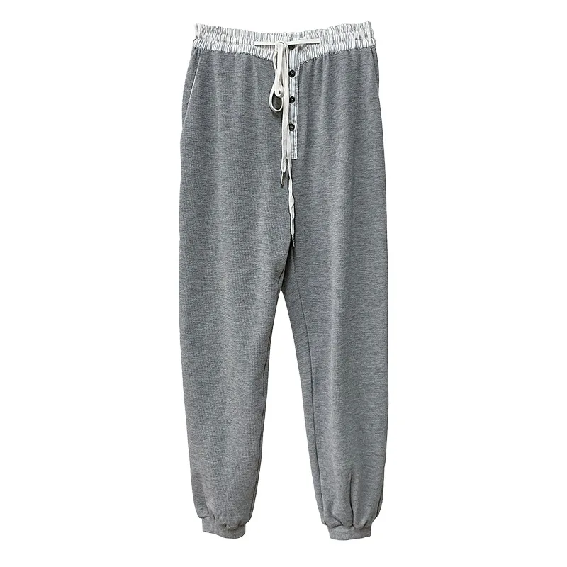 

Spring and autum new pants knitting beam foot trousers leisure haroun pants lady who height pants