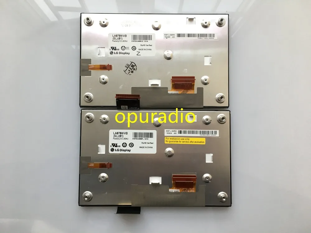 Новый брендовый 7 дюймовый автомобильный ЖК дисплей LA070WVB(SL)(01) Фотогалерея с