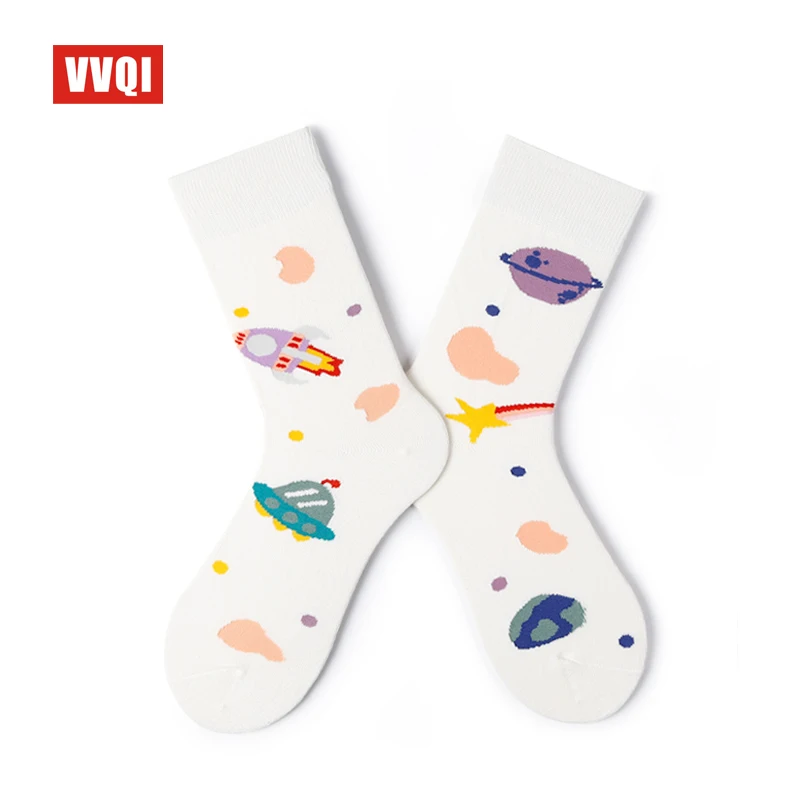 5 пар корейский стиль женские носки милые забавные мультяшные модели Харадзюку