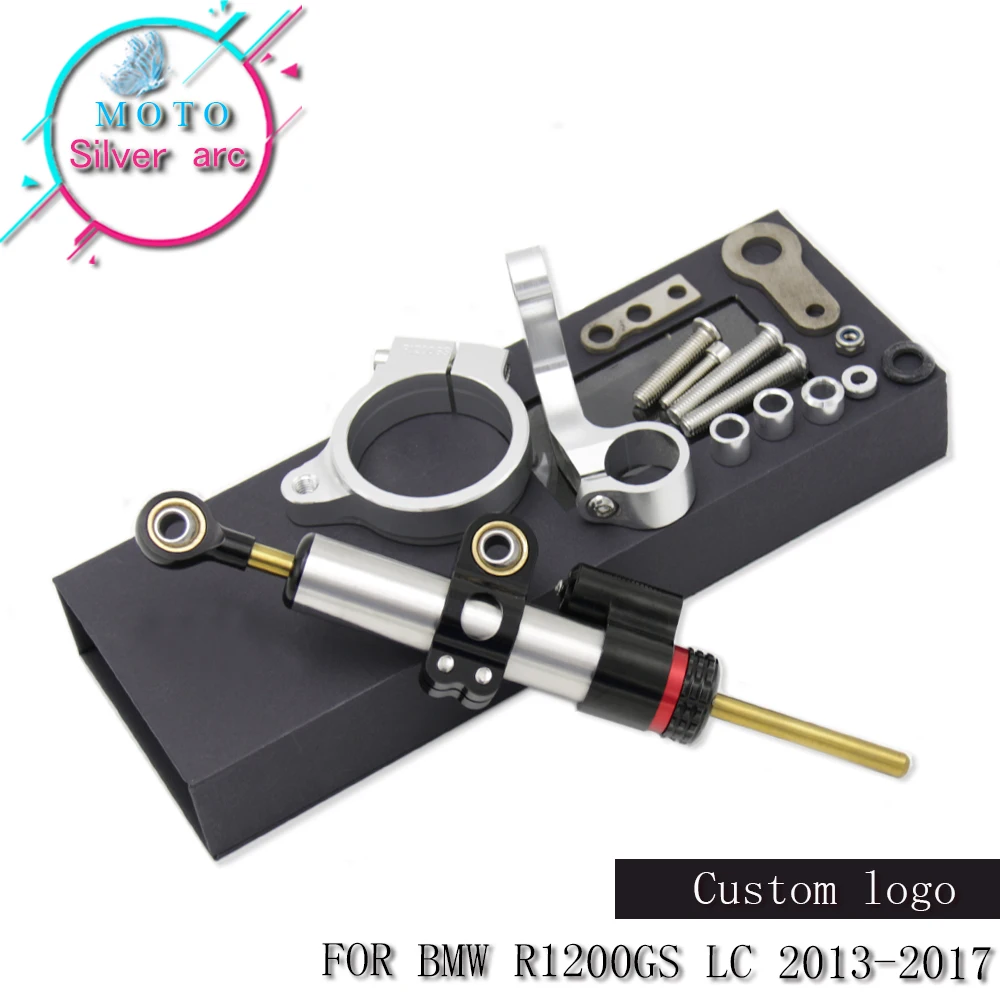 R1200GS Мотоцикл с ЧПУ рулевой демпфер Стабилизатор линейный перевернутый контроль