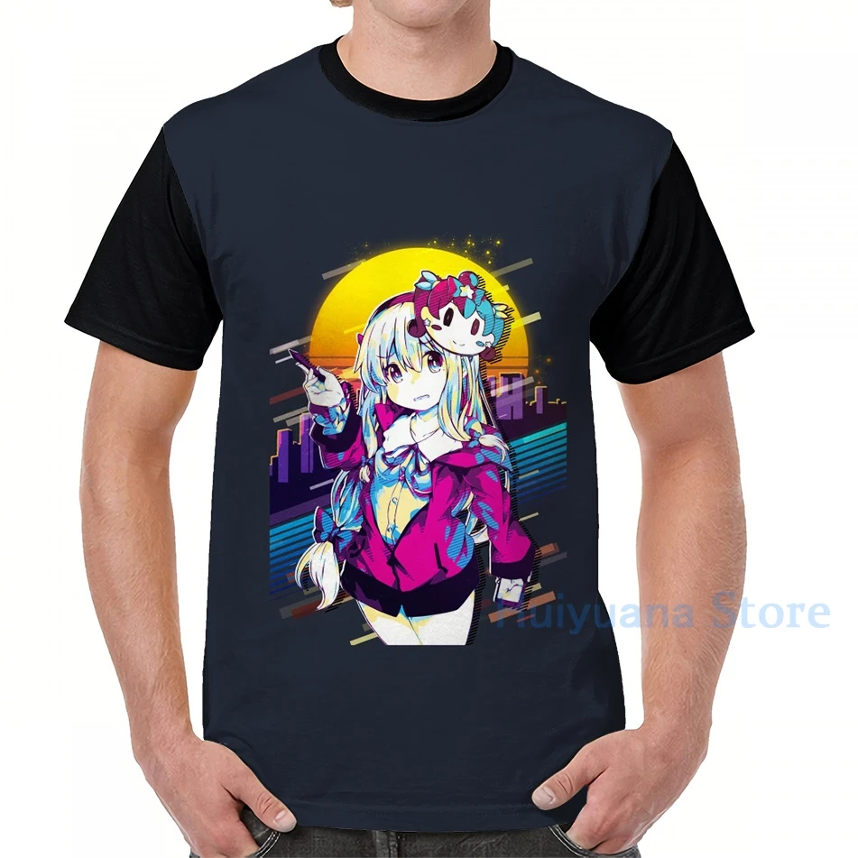 Футболка Eromanga Sensei - Sagiri с графическим рисунком мужские топы женская футболка