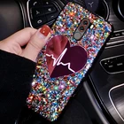 Чехол с блестками Big Love Redmi 9C 9A K30 Pro Mi Note 10 PRO, чехол для XIAOMI MI POCO F2 Pro Mi Note 10 LITE MI10